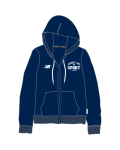 Ladies Zip Hoodie - Navy